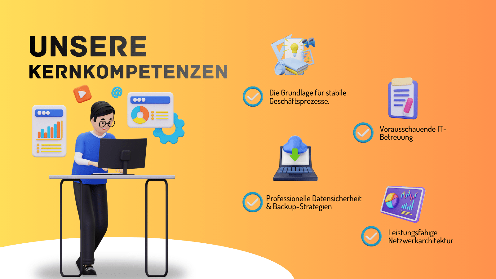 ERNA-IT bei der Arbeit im IT-Service